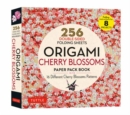 Origami Cherry Blossoms Paper Pack Book : 256 Double-Sided Folding Sheets with 16 Different Cherry Blossom Patterns with solid colors on the back (Includes Instructions for 8 Models) - Book