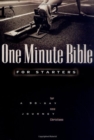 One Minute Bible for Starters - Book