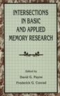 Intersections in Basic and Applied Memory Research - Book