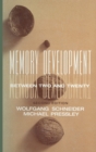 Memory Development Between Two and Twenty - Book