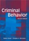 Criminal Behavior - Book