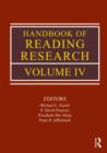 Handbook of Reading Research, Volume IV - Book