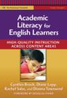 Academic Literacy for English Learners : High-quality Instruction Across Content Areas - Book