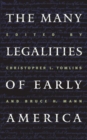The Many Legalities of Early America - Book