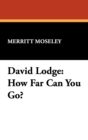 David Lodge : How Far Can You Go? - Book