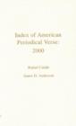 Index of American Periodical Verse 2000 - Book
