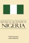 Historical Dictionary of Nigeria - Book