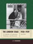 The London Stage 1930-1939 : A Calendar of Productions, Performers, and Personnel - Book