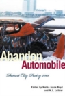 Abandon Automobile : Detroit City Poetry 2001 - Book
