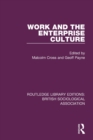 Work and the Enterprise Culture - Book