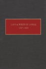 Laws and Writs of Appeal, 1647-1663 - Book