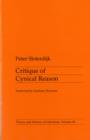 Critique Of Cynical Reason - Book