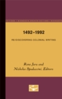 1492-1992 : Re/Discovering Colonial Writing - Book