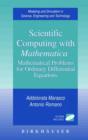 Scientific Computing with Mathematica (R) : Mathematical Problems for Ordinary Differential Equations - Book