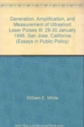 Generation, Amplification and Measurement of Ultrashort Laser Pulses III - Book