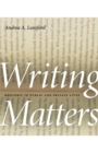 Writing Matters : Rhetoric in Public and Private Lives - eBook