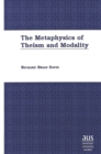 The Metaphysics of Theism and Modality - Book