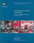 Technology Institutions and Policies : Their Role in Developing Technological Capability in Industry - Book