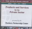 Products & Services for the Private Sector - Book