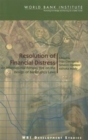 Resolution of Financial Distress : An International Perspective on the Design of Bankruptcy Laws - Book