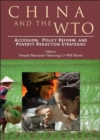 China and the WTO : Accession, Policy Reform, and Poverty Reduction Strategies - Book
