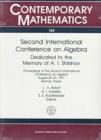 Second International Conference on Algebra - Book