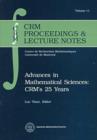 Advances in Mathematical Sciences : CRM's 25 Years - Book