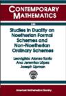 Studies in Duality on Noetherian Formal Schemes and Non-noetherian Ordinary Schemes - Book
