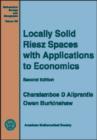 Locally Solid Riesz Spaces with Applications to Economics - Book