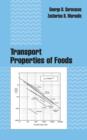 Transport Properties of Foods - Book