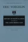 History of Political Ideas (CW21) : Later Middle Ages - Book