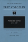 Published Essays, 1934-1939 (CW9) - Book
