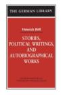 Stories, Political Writings, and Autobiographical Works - Book