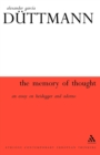 Memory of Thought - Book