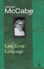 Law, Love and Language - Book