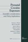 Prenatal Cocaine Exposure : Scientific Considerations and Policy Implications - Book