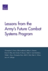 Lessons from the Army's Future Combat Systems Program - Book