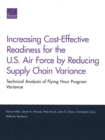 Increasing Cost-Effective Readiness for the U.S. Air Force by Reducing Supply Chain Variance : Technical Analysis of Flying Hour Program Variance - Book