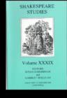 Shakespeare Studies : Volume XXXIX - Book