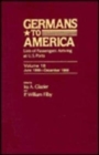 Germans to America, June 13, 1866-Dec. 27, 1866 : Lists of Passengers Arriving at U.S. Ports - Book