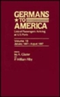 Germans to America, Jan. 2, 1867-Aug. 15, 1867 : Lists of Passengers Arriving at U.S. Ports - Book