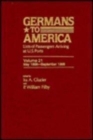 Germans to America, May 15, 1868-Sept. 29, 1868 : Lists of Passengers Arriving at U.S. Ports - Book
