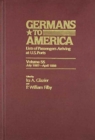 Germans to America, July 1, 1887-April 30, 1888 : Lists of Passengers Arriving at U.S. Ports - Book