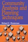 Community Analysis and Planning Techniques - Book