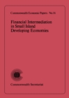 Financial Intermediation in Small Island Developing Economies - Book