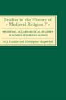 Medieval Ecclesiastical Studies in Honour of Dorothy M. Owen - Book