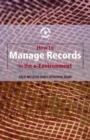 How to Manage Records in the E-Environment - Book
