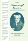 Schopenhauer: Manuscript Remains (V3) : Berlin Manuscripts (1818-183) - Book