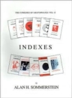 Aristophanes: Indexes to the plays - Book