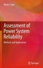 Assessment of Power System Reliability : Methods and Applications - eBook